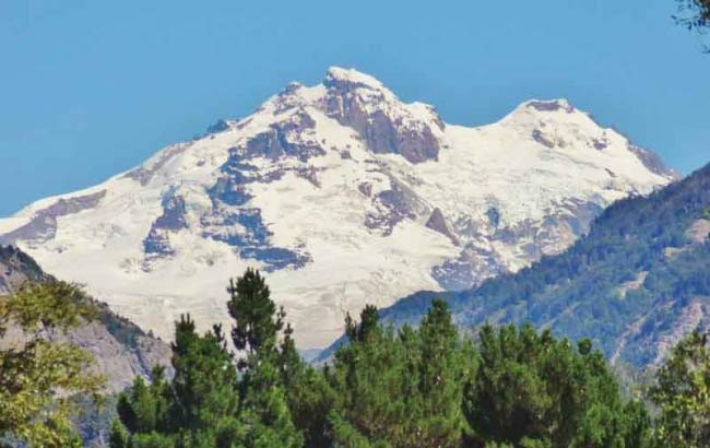 Cerro Tronador y Glaciar Negro