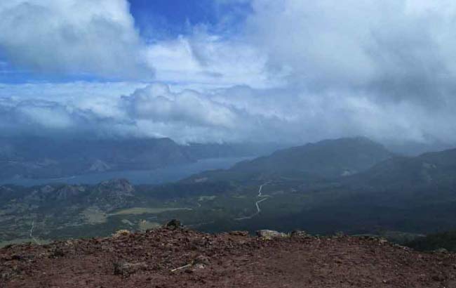 Trekking en Volán Colorado