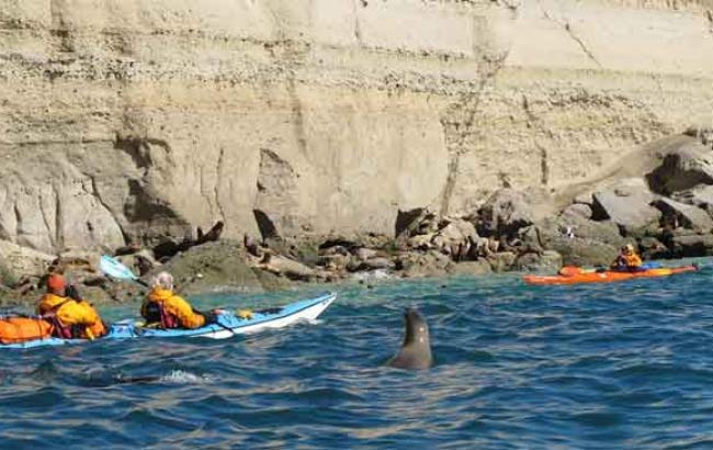 Kayak en el Mar