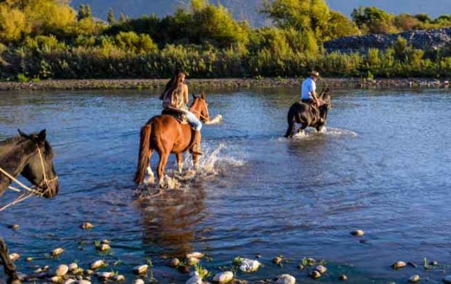 Cabalgata Mapuche